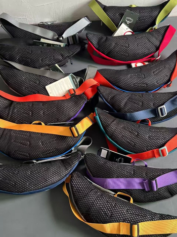 Borsetă de talie pentru drumeții, unisex, impermeabilă, ușoară, cu capacitate extensibilă, material Oxford