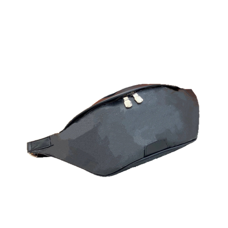 Férfi mellkas táska valódi bőrből - ultra könnyű, vászon bélés, betűs nyomat, európai–amerikai retro stílus