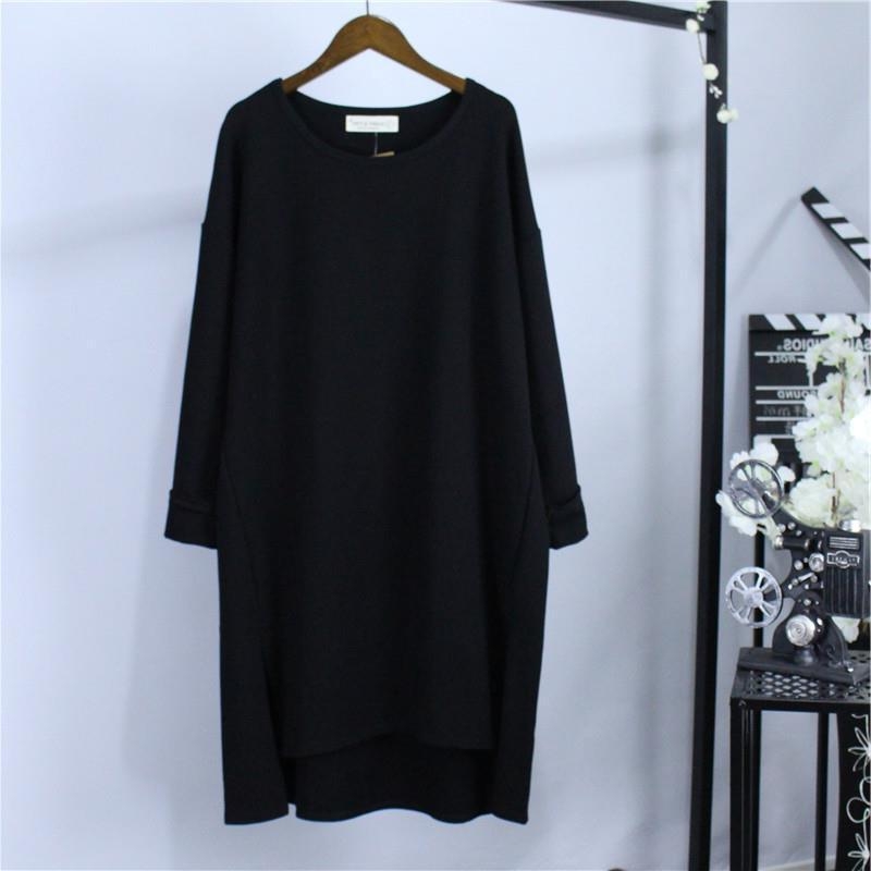 Póló hosszú ujjú, laza szabású, kerek nyakú, nyomtatott mintával