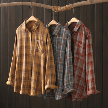 Pamut laza szabású ing, hosszú ujjú, reveres gallér, hossz 50–65 cm