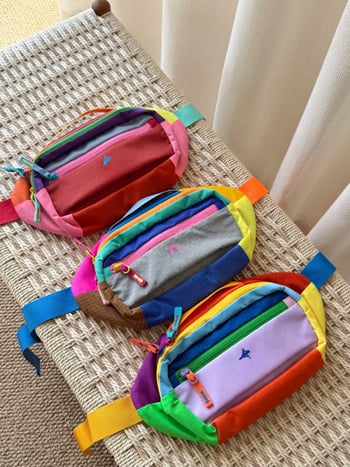 Pojasna torba s gradskim minimalističkim stilom; materijal: poliester-pamut; unutarnja konstrukcija: džep za dokumente i laminirani džep sa zatvaračem; srednji pretinac; pogodno za vožnju biciklom i svakodnevnu upotrebu