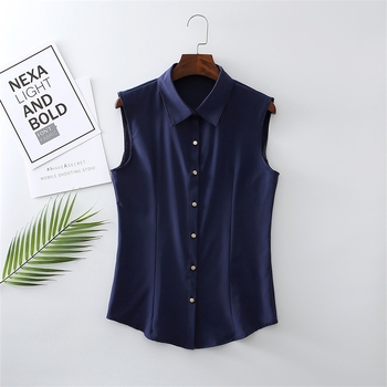 Női ujjatlan polo póló, egyszínű poliészter, 80–90% poliészter, utcai stílus