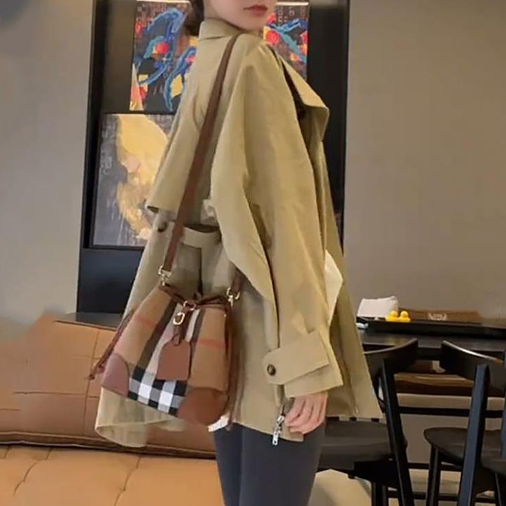 Női Chenille kabát cipzárral, polo gallérral, hosszú ujjú, közepes hosszúságú, 2024 ősz, elegáns nőies stílus