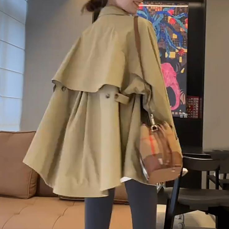 Női Chenille kabát cipzárral, polo gallérral, hosszú ujjú, közepes hosszúságú, 2024 ősz, elegáns nőies stílus