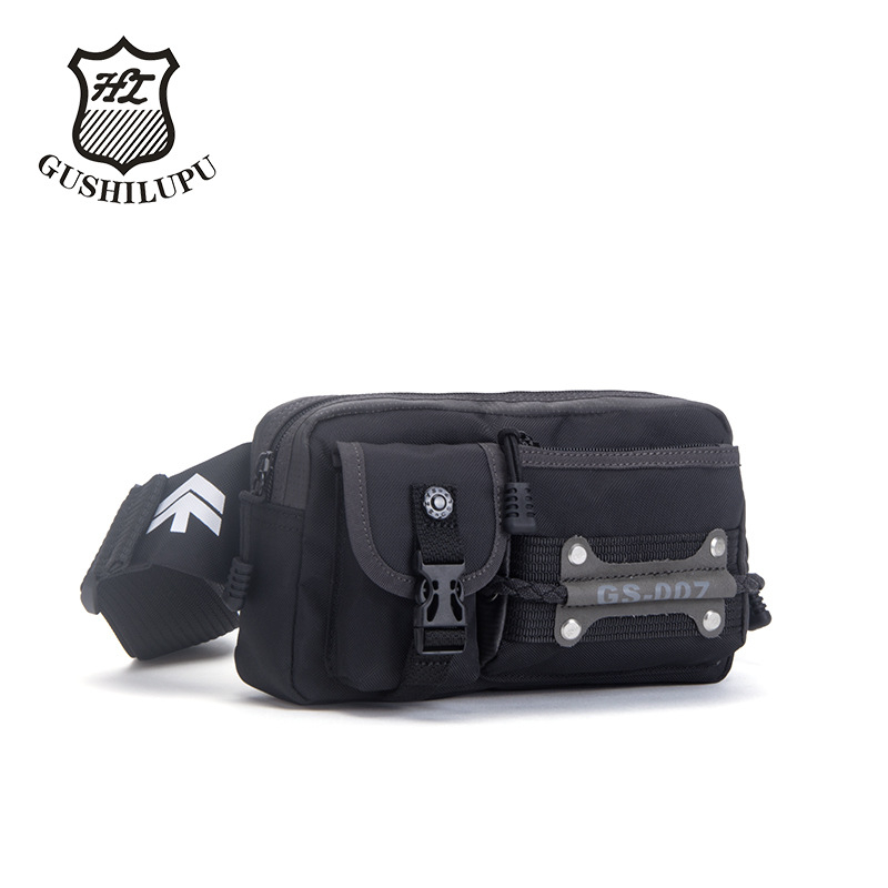 Muška crossbody torba, urbani stil, Oxford tkanina, podstava poliester, svakodnevna upotreba