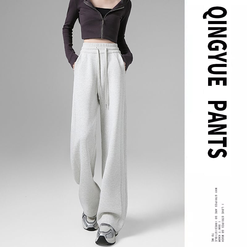 Női magas derekú, egyenes szabású sportnadrág capri hosszban, 2025 ősz, elasztán keverék.