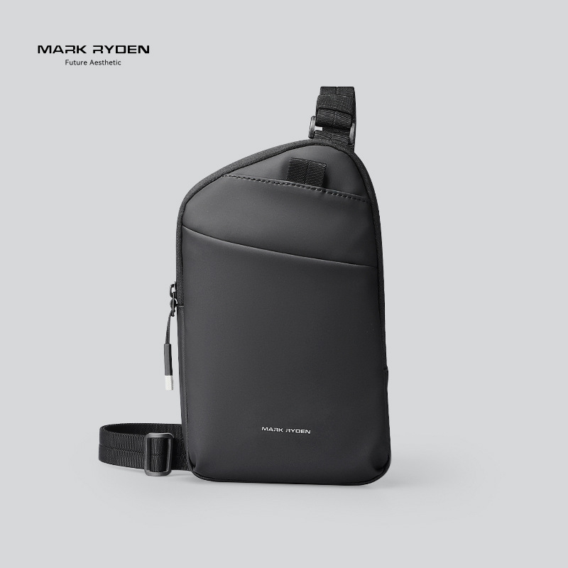 Geantă piept pentru bărbați Marco leden — simplitate urbană, material Oxford, rezistență la uzură
