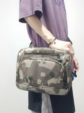 Geantă crossbody pentru bărbați, ușoară, nailon, căptușeală poliester, LH-9203