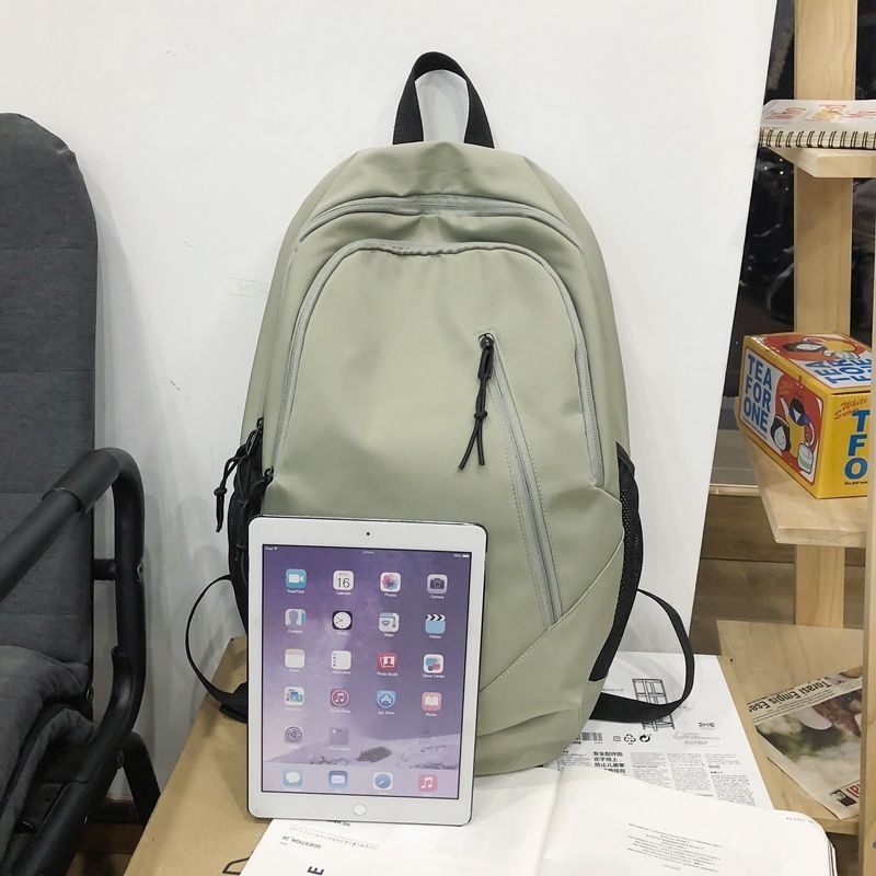 Rucsac bărbați 2025, stil Harajuku pentru oraș și școală, poliester; antibacterian; căptușeală nylon; stil casual; model cu numere