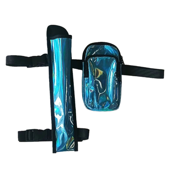 Sportska torba oko struka (PVC; vodootporna; protiv krađe; unisex; podstava od najlona)
