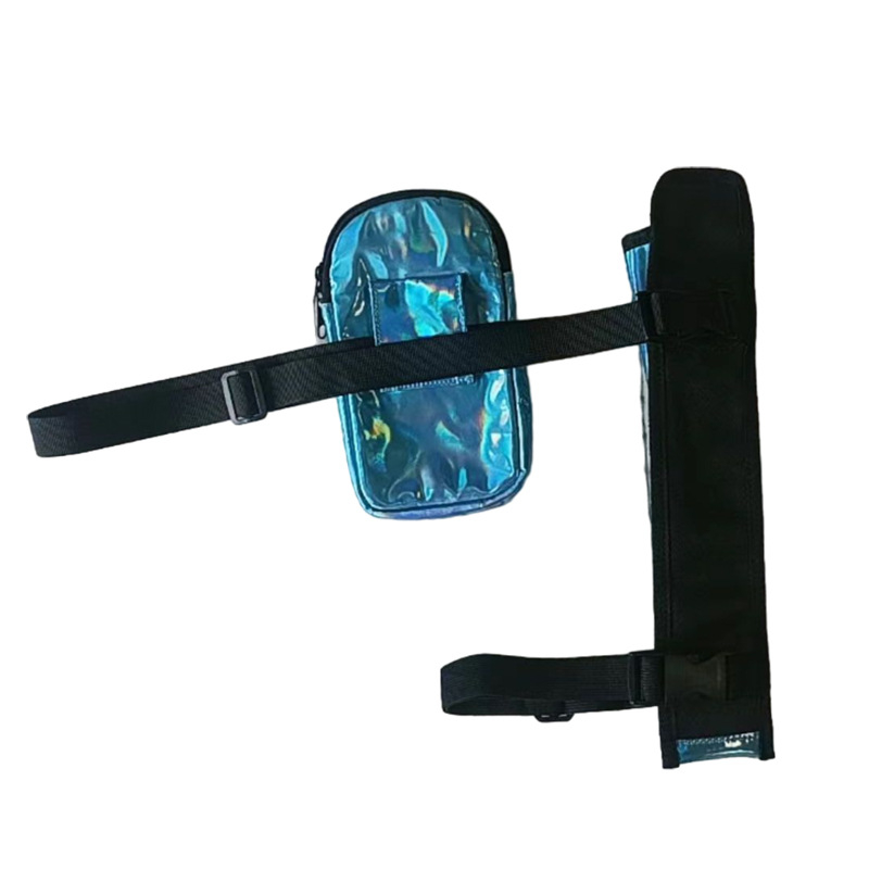 Sportska torba oko struka (PVC; vodootporna; protiv krađe; unisex; podstava od najlona)