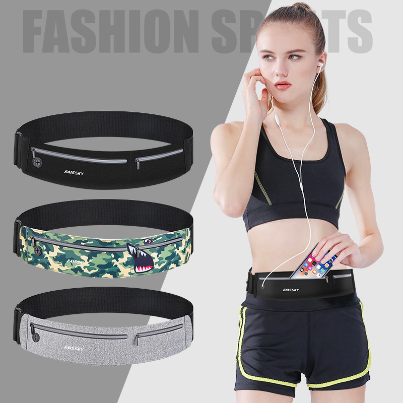Sportska torbica za struk – Lycra, prozračna i ultra lagana, unisex, za outdoor sportove