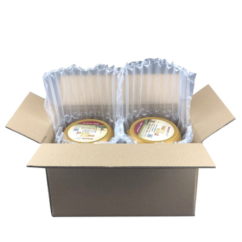 Carton pentru lapte praf, 5 straturi, rigid cu coloană de aer, carton ondulat 250gsm, fără imprimare