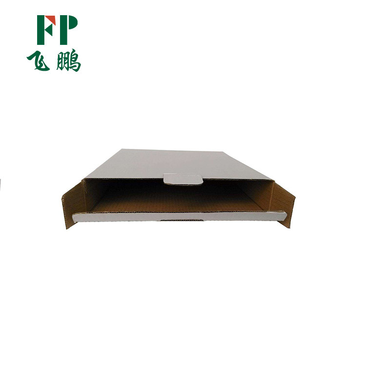 Cutie de ambalaj pătrată din carton ondulat, cu trei straturi, rigidă; grosime 2,6–6 mm; greutate carton: 100–250 g/m²; Material: carton ondulat; Rezistentă la presiune și la cădere.