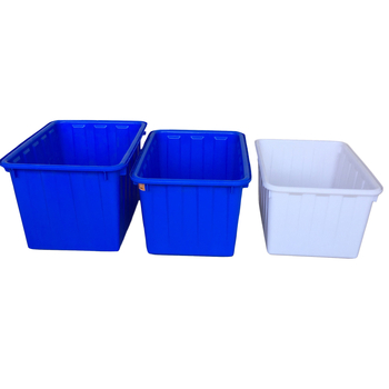 Coș turnover din PE cu roți; pereți 5 mm; încărcare 200 kg; injecție prin turnare într-o singură etapă; Teng Yue