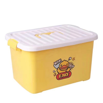 Cutie de depozitare – stil desen animat, plastic PP, capacitate 45L, model 0023, portabil