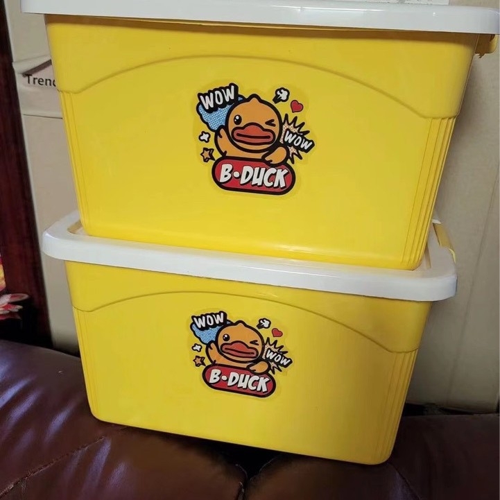 Cutie de depozitare – stil desen animat, plastic PP, capacitate 45L, model 0023, portabil