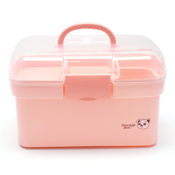 Cutie pentru medicamente, model 2664-68, plastic PP, multifuncțională și portabilă, imprimare siglă disponibilă.