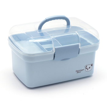 Cutie pentru medicamente, model 2664-68, plastic PP, multifuncțională și portabilă, imprimare siglă disponibilă.