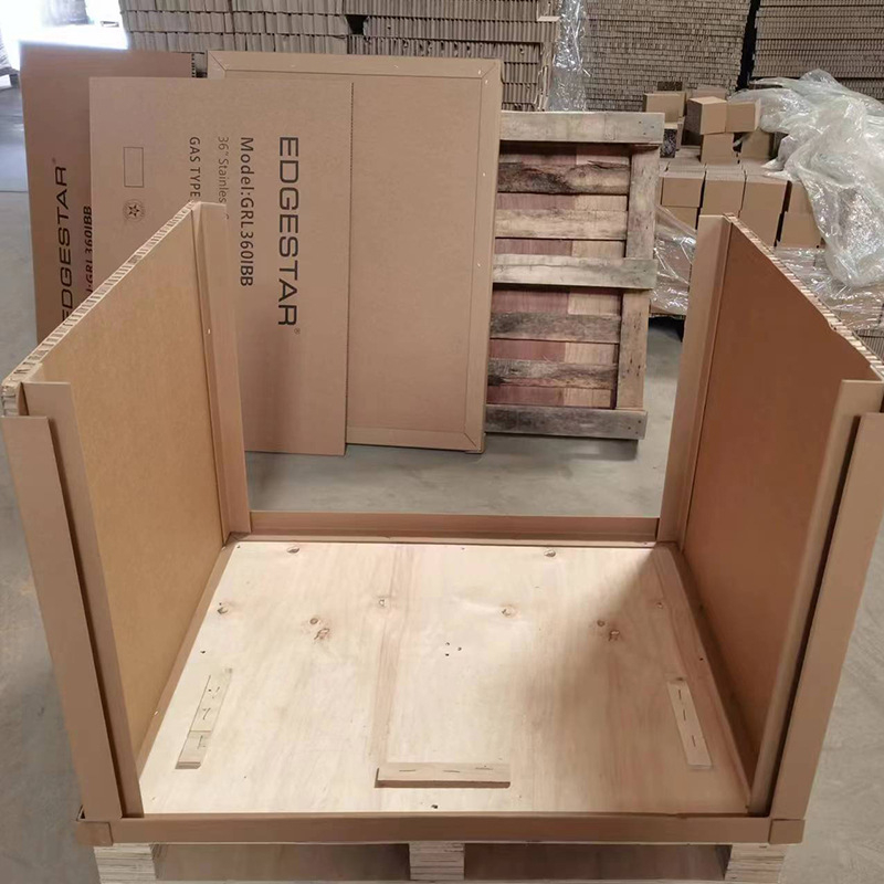 Cutie din carton fagure XCY-001, demontabilă, grosime 15 mm, greutate netă 10 kg, rezistentă la abraziune