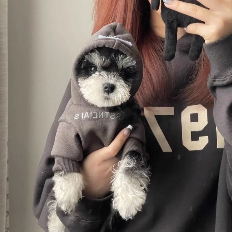 Fleece pulover za male pse i mačke – poliester, proljeće-jesen-zima, odjeća za kućne ljubimce