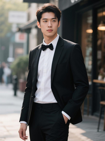 Ανδρικό κοστούμι σε στενή γραμμή — σακάκι με δύο κουμπιά, επίπεδο πέτο, πίσω κεντρική σχισμή, ύφασμα από μείγμα ινών χημικών με 78% πολυεστέρα, τετραεποχικό επίσημο ένδυμα