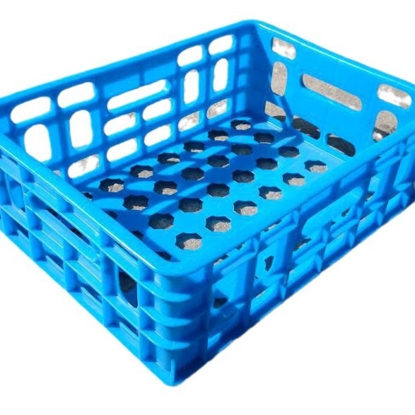 Coș plastic pentru unelte, cu design cu găuri mari, material PE, capacitate de încărcare 30 kg, rezistent