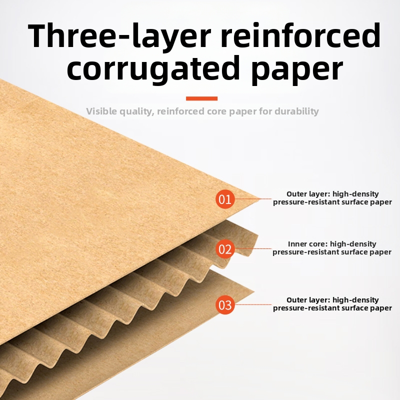 Prispôsobená logistická kartónová škatuľa pre elektronický obchod, tvrdý vlnitý kartón, kraftová farba, 3–5 vrstiev, modely 1–12, hrúbka 6 mm, 250 gsm