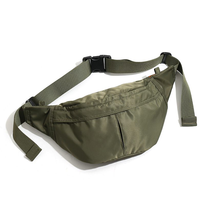 Najlonska pojas torba - unisex, vodootporna, lagana, crossbody za svakodnevnu uporabu