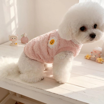 Jakna od ovčje vune za kućne ljubimce, fleec jakna za male pse i mačke, moderan minimalistički stil, porijeklo Zhejiang, brend Cute Pet Zone