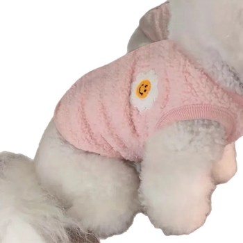 Jakna od ovčje vune za kućne ljubimce, fleec jakna za male pse i mačke, moderan minimalistički stil, porijeklo Zhejiang, brend Cute Pet Zone
