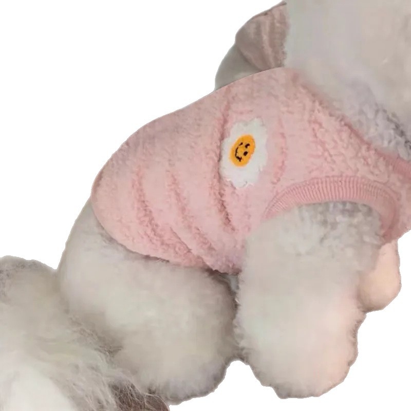 Jakna od ovčje vune za kućne ljubimce, fleec jakna za male pse i mačke, moderan minimalistički stil, porijeklo Zhejiang, brend Cute Pet Zone
