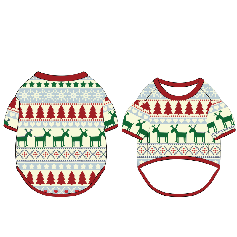 Кучешки суитшърт - Casual стил, полиестер, облекло за домашни любимци за зимата и есента