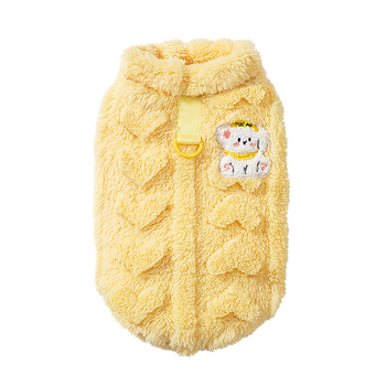 Флисово яке за кучета – коралов флис, марка Mikipad, зима и есен, ежедневен стил, дрехи за домашни любимци