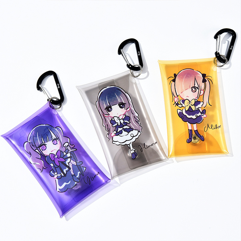 PVC кубичен монетник, многофункционален дизайн, мультяшен стил