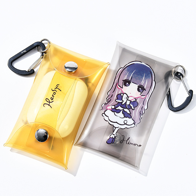 PVC кубичен монетник, многофункционален дизайн, мультяшен стил