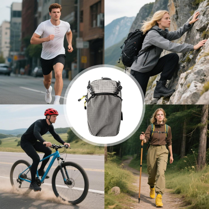 Bedrena torbica za mobitel za outdoor sport, držač za bocu vode, višenamjenski dodatak, taktički trkački pojas