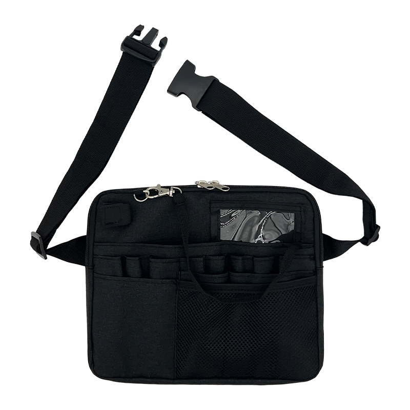Унисекс поясна чанта за медицински материали, инструментална чанта, 600D найлон, урбанистичен стил, 210D подплата