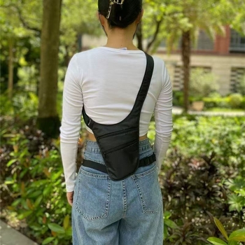 Putna torbica za pas – unisex, protiv krađe, RFID zaštita, vodootporna, ultra-tanka, za trčanje