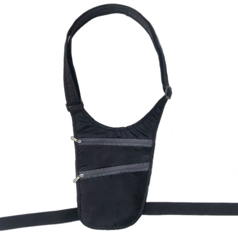 Putna torbica za pas – unisex, protiv krađe, RFID zaštita, vodootporna, ultra-tanka, za trčanje