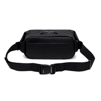 Muška belt bag preko ramena – najlon, vodootporna, ulični stil, podstava od poliestera, jednofarbni uzorak