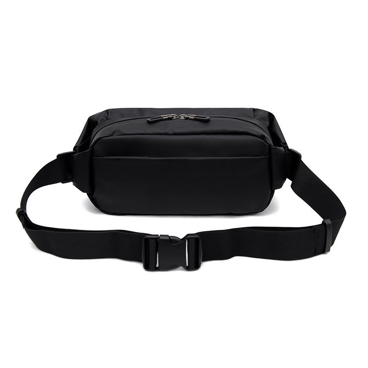Muška belt bag preko ramena – najlon, vodootporna, ulični stil, podstava od poliestera, jednofarbni uzorak