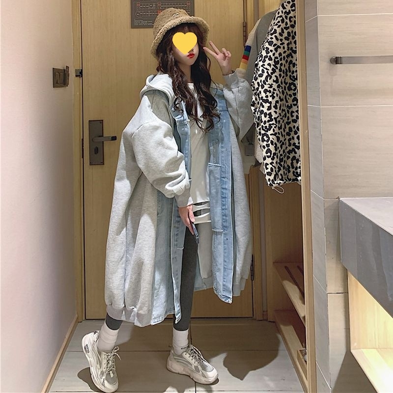 Jachetă de damă cu căptușeală fleece și glugă, Salt-style street wear, croială Regular, material principal: spandex, căptușeală: poliester fleece, lansare primăvara 2025