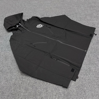 Syna World američki ulični windbreaker jakna s izvezenim slovima, proljeće–jesen, zatvarač, opuštena silueta, unisex