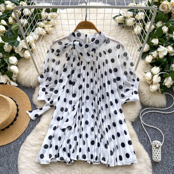 Chiffon anyagú ing, rövid ujjú, ultrakrövid hossz (≤40 cm), királyi hölgy stílus