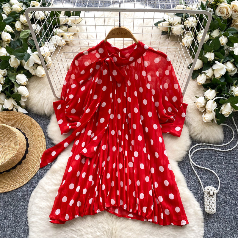 Chiffon anyagú ing, rövid ujjú, ultrakrövid hossz (≤40 cm), királyi hölgy stílus