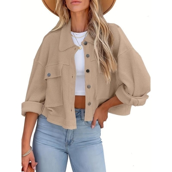 Muška lagana windbreaker jakna s visokim ovratnikom, jednoredno kopčanje, kratka duljina, Modal tkanina