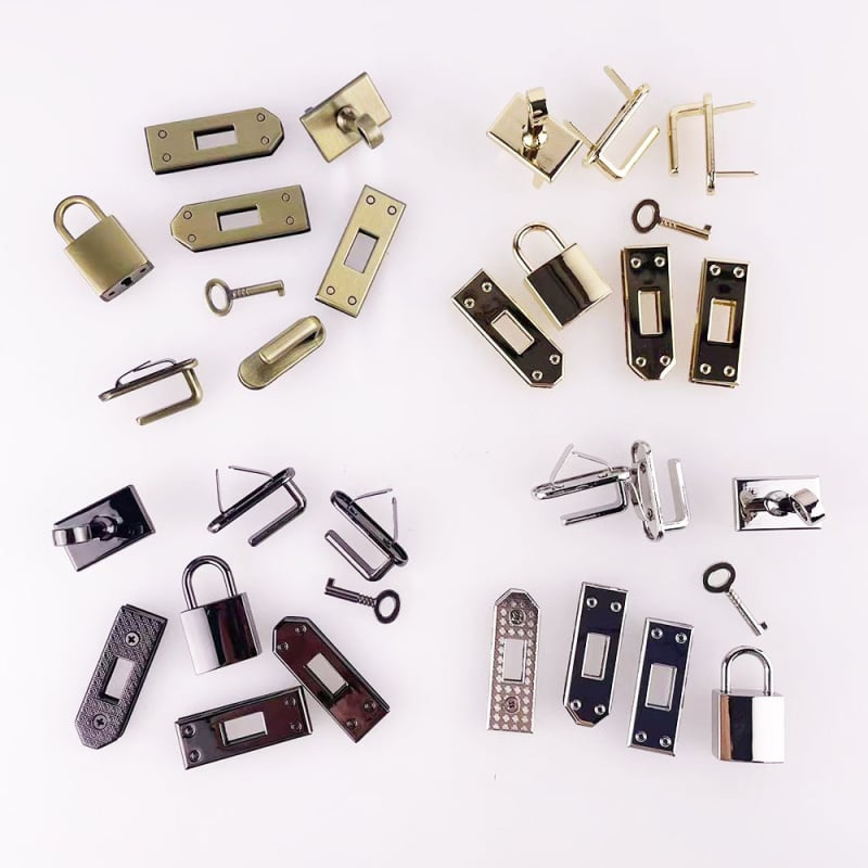 Set bravica za torbe – metalni hardver, 7 dijelova, Rongxiao, dodaci za torbe