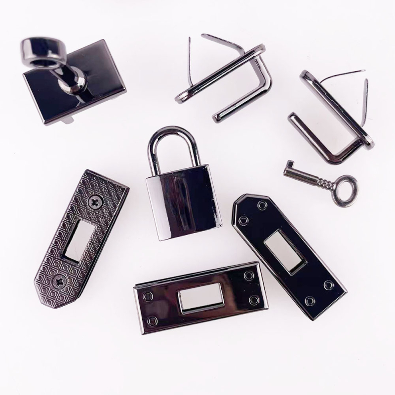 Set bravica za torbe – metalni hardver, 7 dijelova, Rongxiao, dodaci za torbe