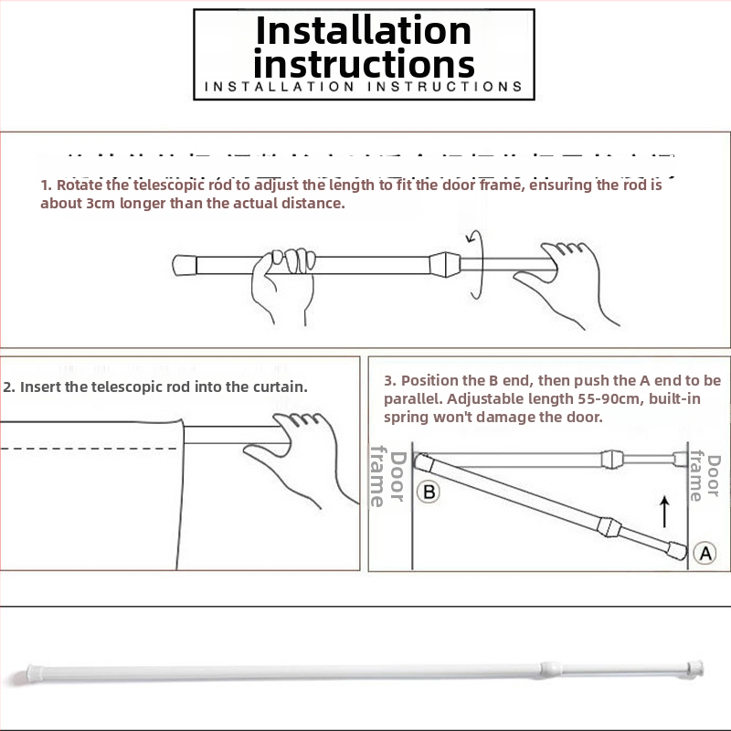 Izvlačna kvaka za vrata – Plastika, marka Mouse Home Decoration, moderni jednostavan stil, bez mogućnosti prilagodbe